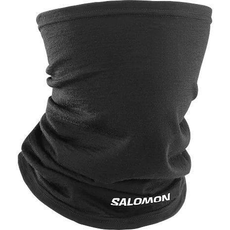 Баф SALOMON MERINO NECK GAITER. Чорний