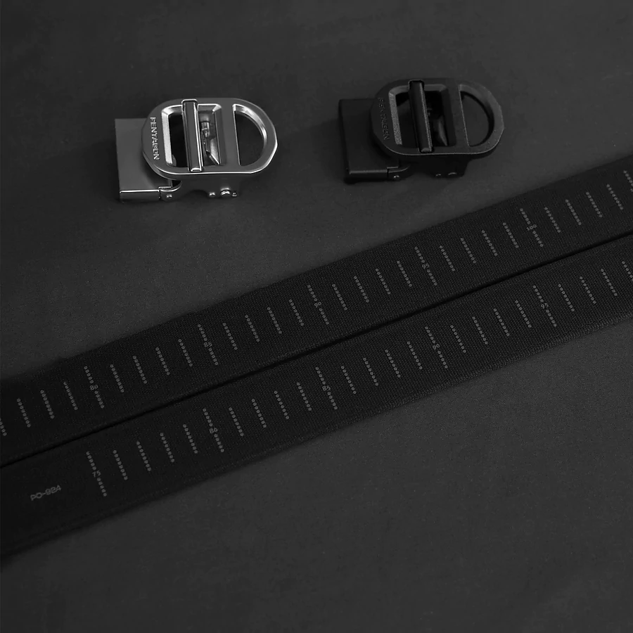 Ремень тактический Pentagon Chuck Ratchet belt DRK, Черный