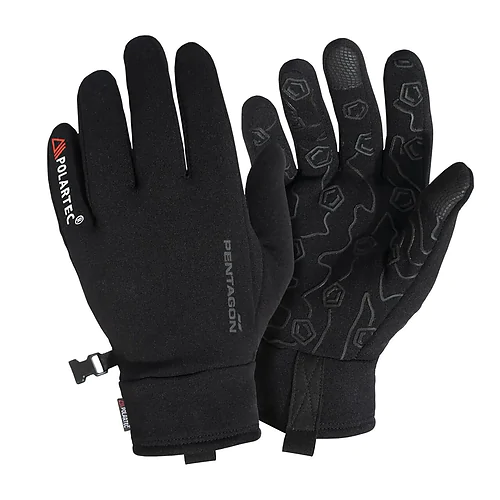 Перчатки тактические зимние Pentagon Ursus Power Stretch Polartec, Черный