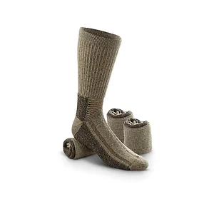 Носки трекинговые Mil-Tec Swedish Boot Socks. Олива