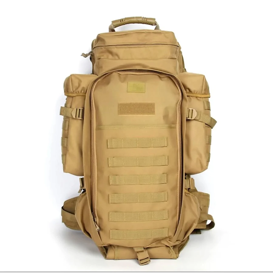 Рюкзак тактический с отделением для оружия 9.11 Tactical 60л, Койот