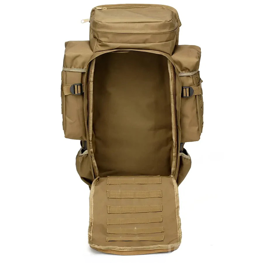Рюкзак тактический с отделением для оружия 9.11 Tactical 60л, Койот