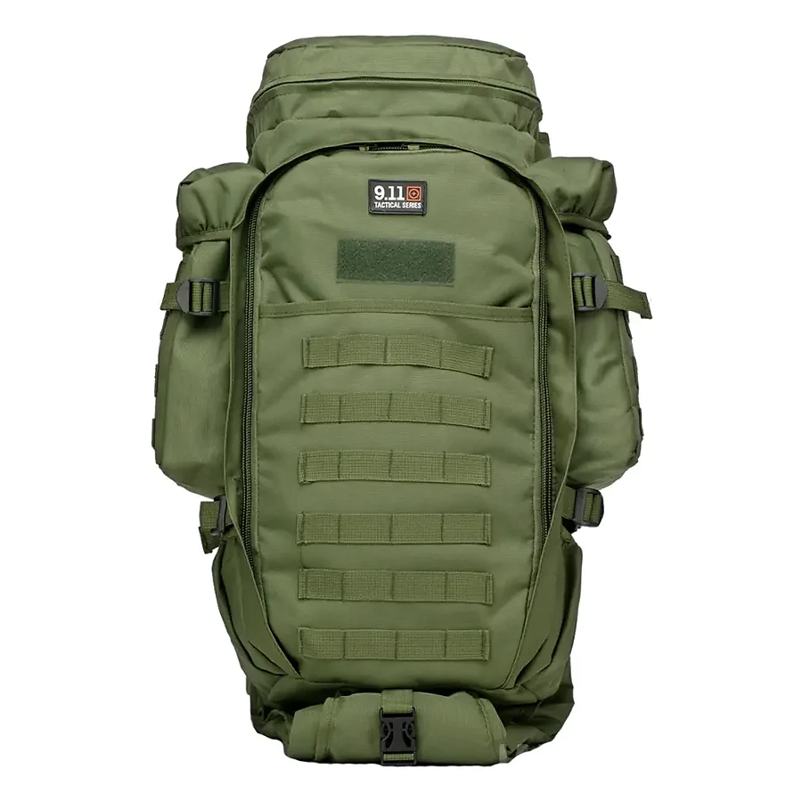 Рюкзак тактический с отделением для оружия 9.11 Tactical 60л, Олива