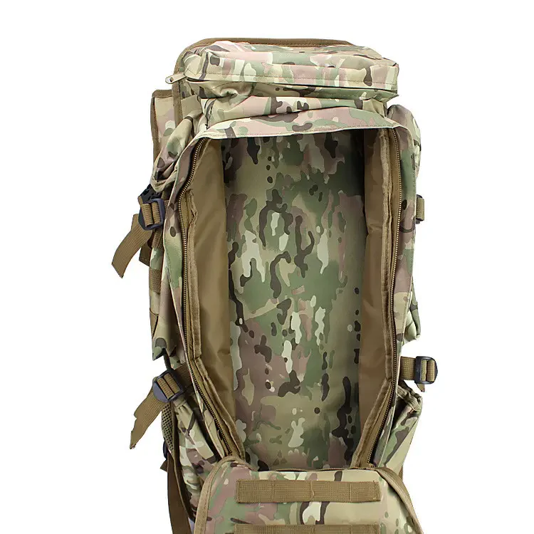 Рюкзак тактичний з відділенням для зброї 9.11 Tactical 60л, Мультикам