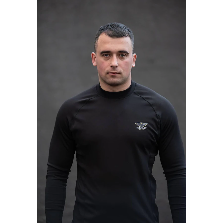 Гольф из микродайвинга MILITARY. Черный