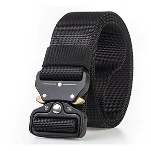 Ремінь тактичний воєнний Assault Belt Чорний