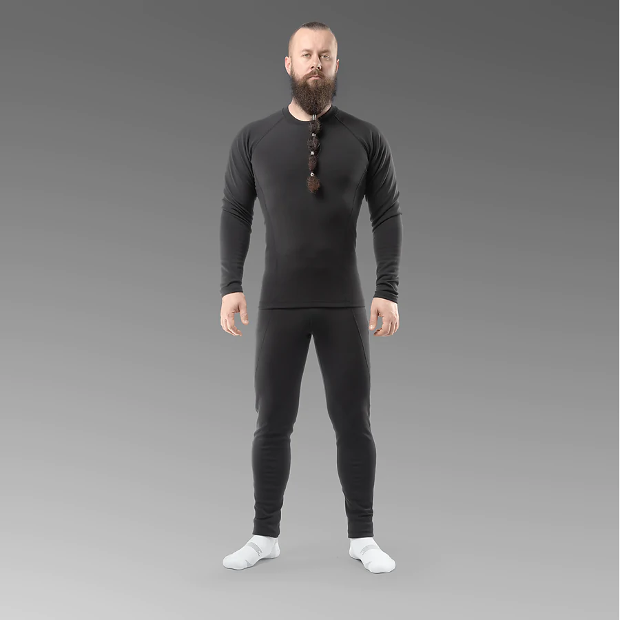 Комплект термобілизни Combatant WARSKIN. Чорний