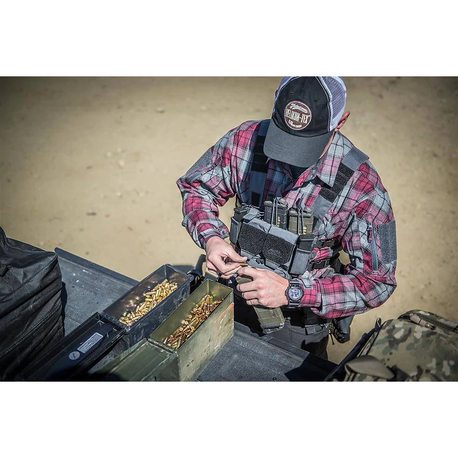 Подсумок тройной Helikon Competition TripleCarbine Insert для 3 магазинов АК/AR, Койот