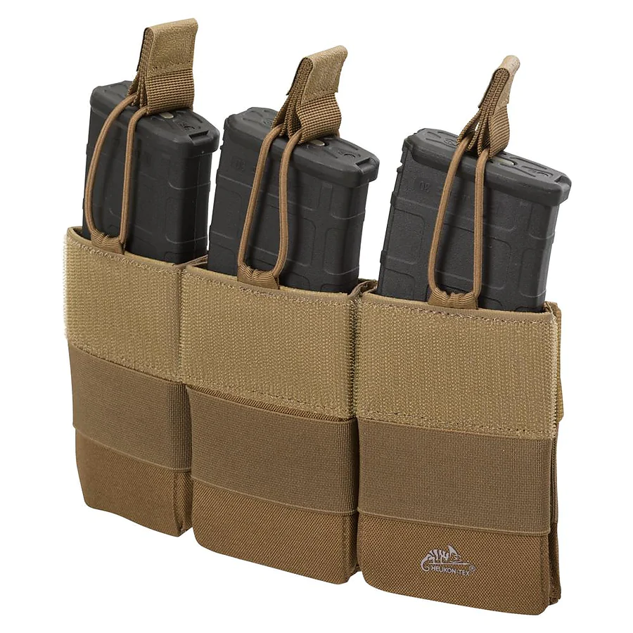 Подсумок тройной Helikon Competition TripleCarbine Insert для 3 магазинов АК/AR, Койот
