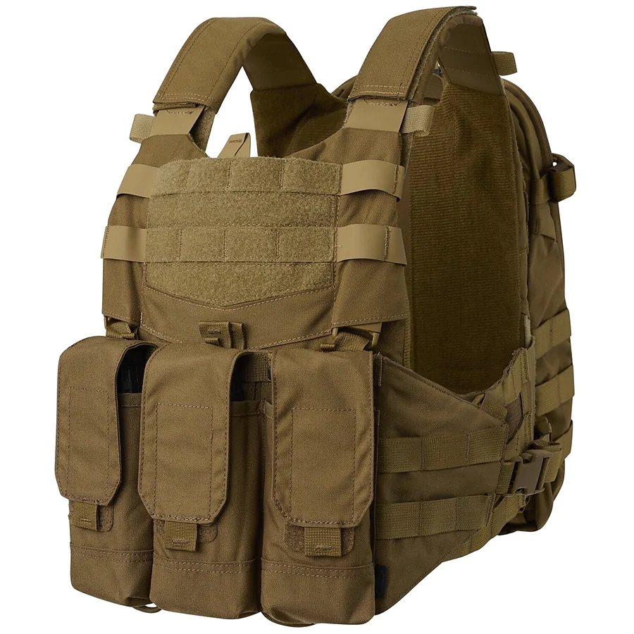 Нагрудник с тройным подсумком на 3 AK/AR Helikon Chicom Chest Rig, Мультикам
