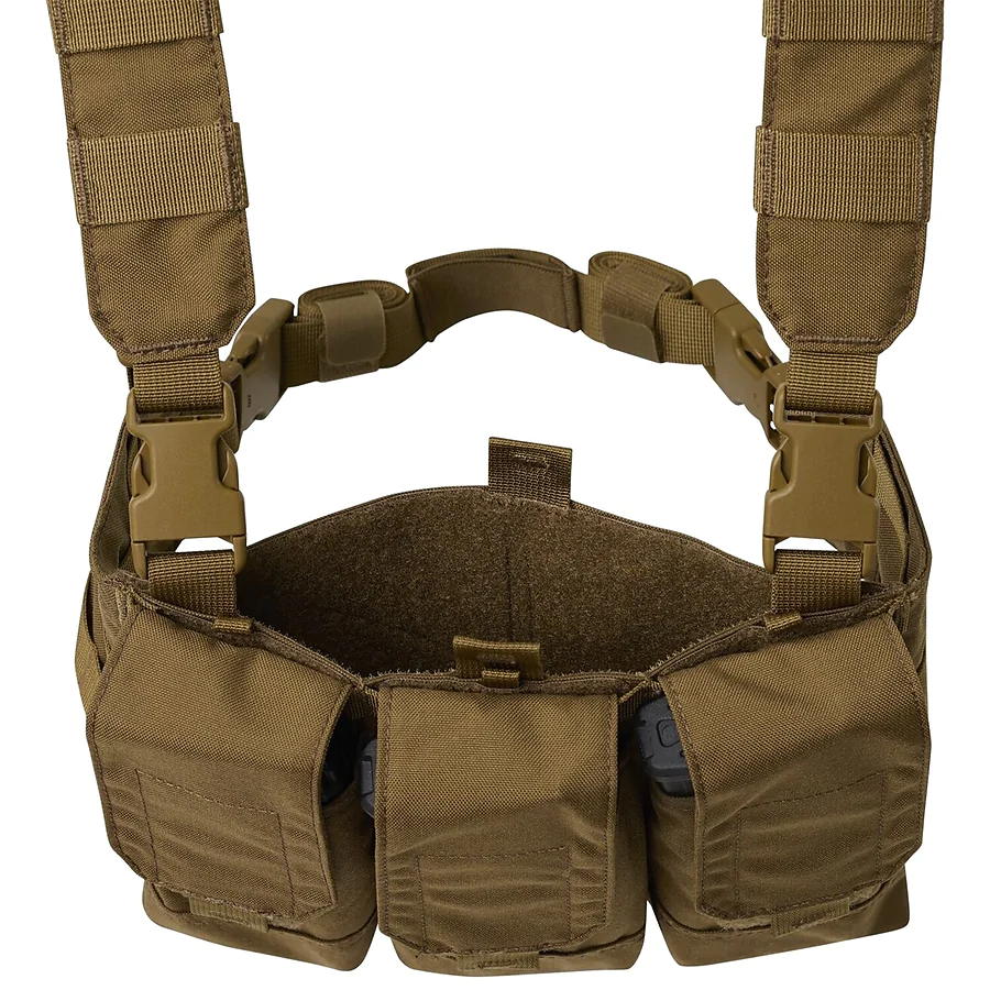 Нагрудник с тройным подсумком на 3 AK/AR Helikon Chicom Chest Rig, Мультикам