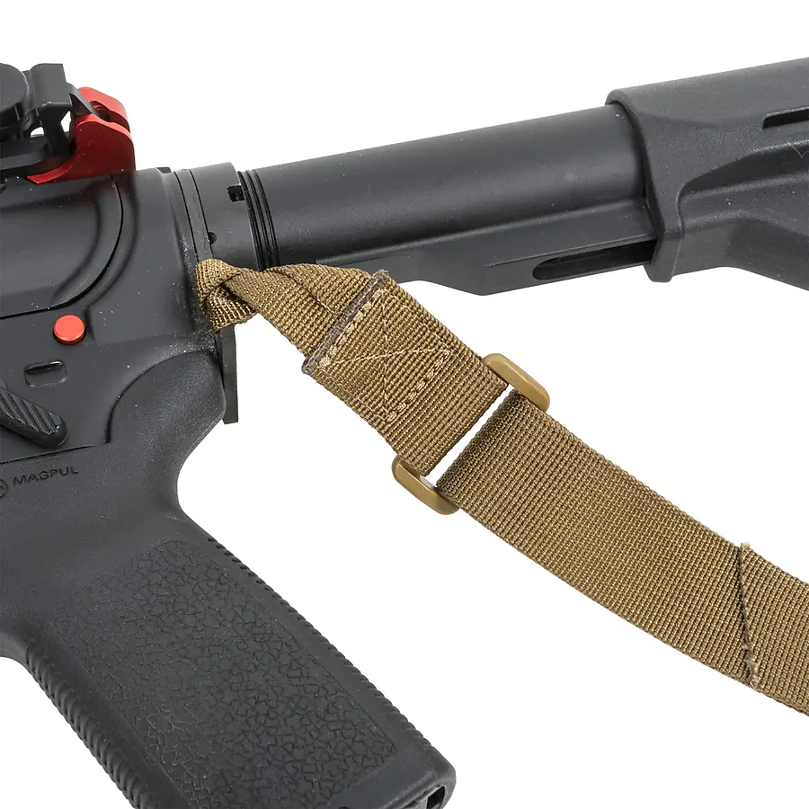 Двухточечный ремень с быстрой регулировкой Helikon Carbine Sling. Койот