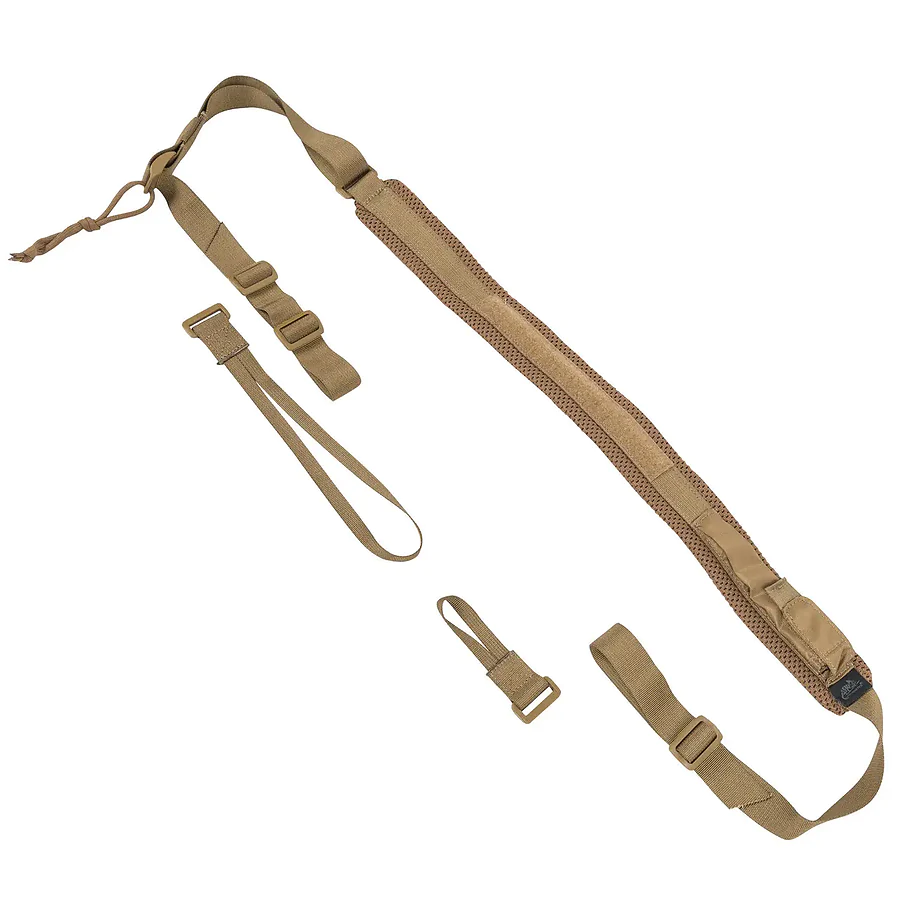 Двухточечный ремень с быстрой регулировкой Helikon Carbine Sling. Койот
