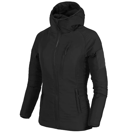Куртка жіноча Helikon Wolfhound Hoodie. Чорний
