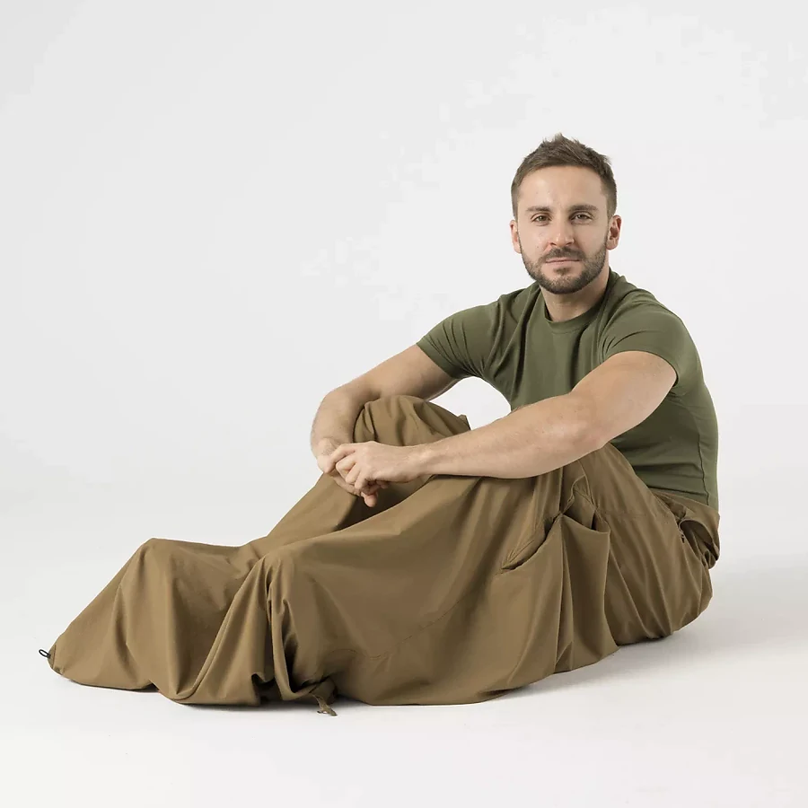 Пончо-шарф Helikon Poncho Swagman Scarf. Койот