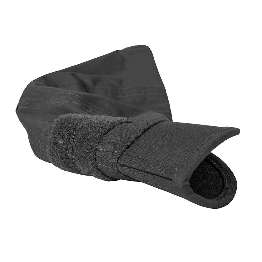Тактическая кепка Helikon PolyCotton Ripstop складная. Черный