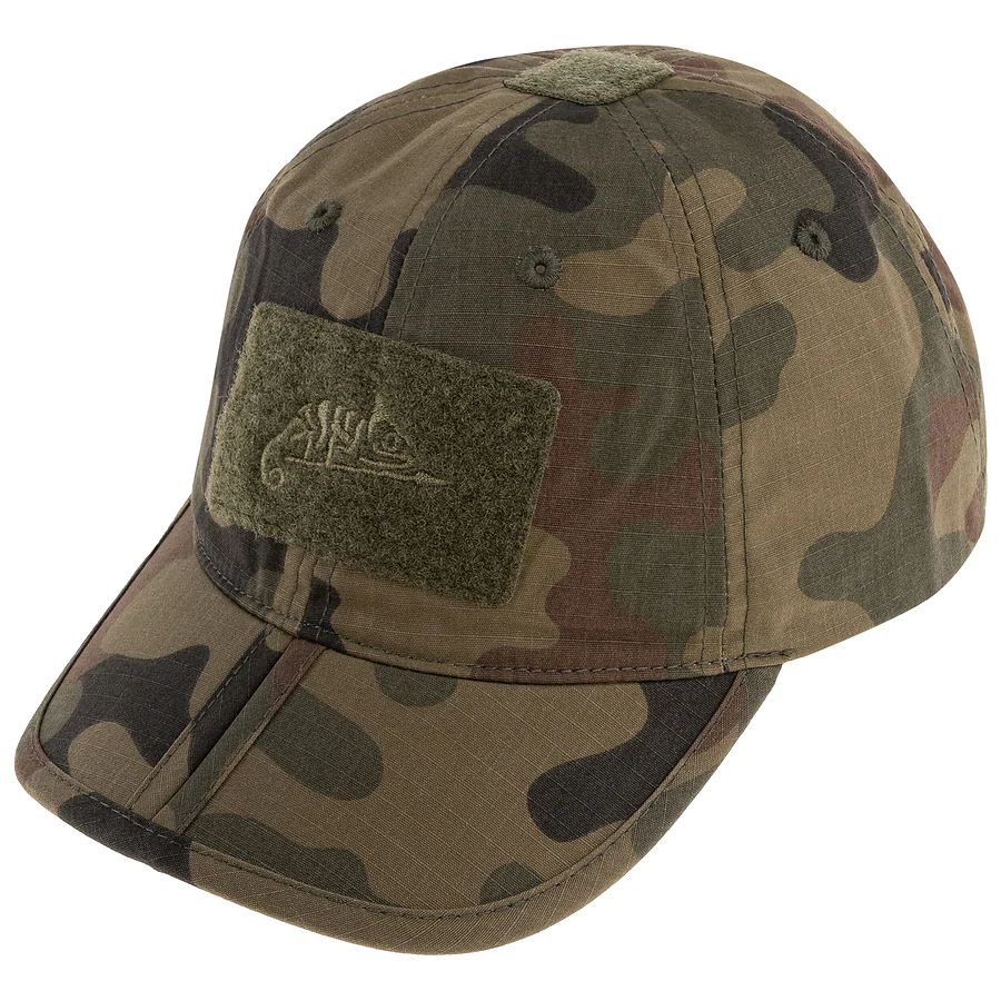 Тактична кепка Helikon PolyCotton Ripstop складна. Лісова пантера