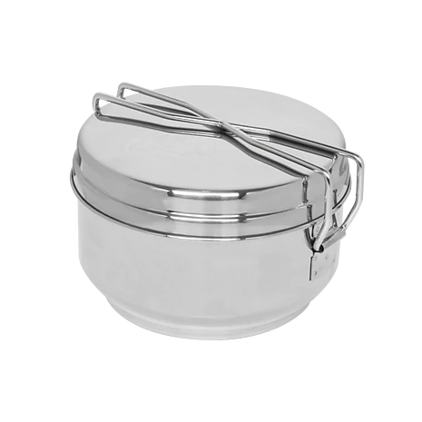 Набір посуду Helikon Mess Tin (кастрюля + кастрюля + сковорідка) із нержавіючої сталі