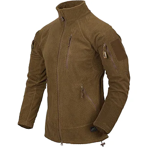 Флісова куртка-кофта Helikon AlphaTactical. Койот
