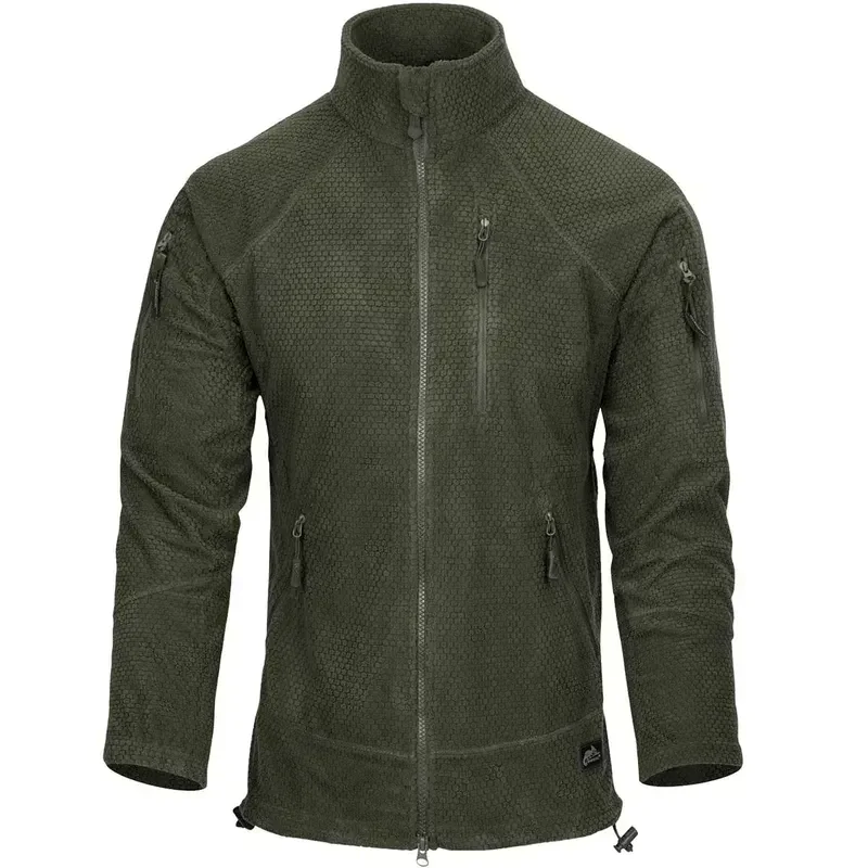 Флисовая куртка-кофта Helikon AlphaTactical. Олива