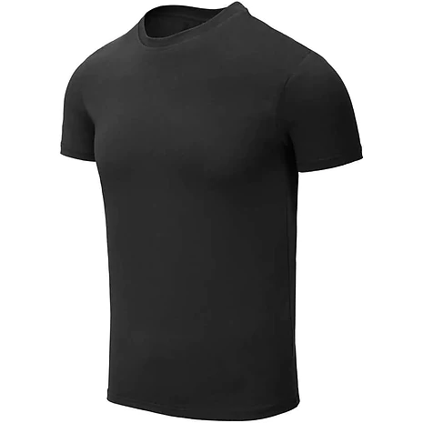 Футболка Helikon Slim з органічної бавовни. Чорний