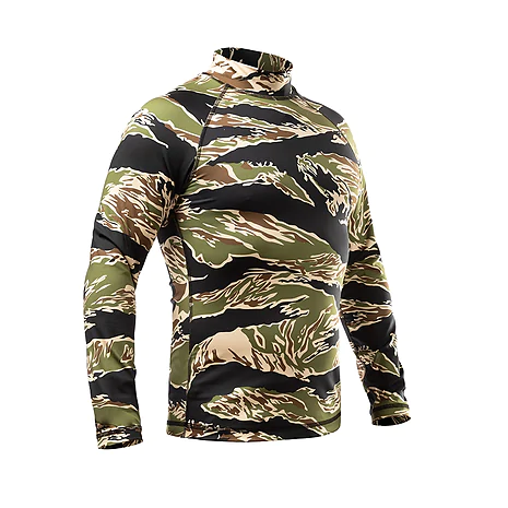 Лонгслив Combatant Tiger. Зеленый