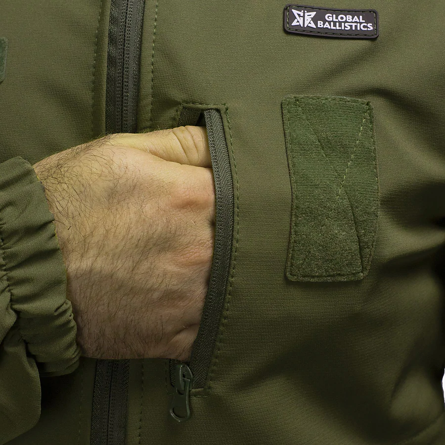 Куртка тактична Global Ballistics Soft Shell. Олива