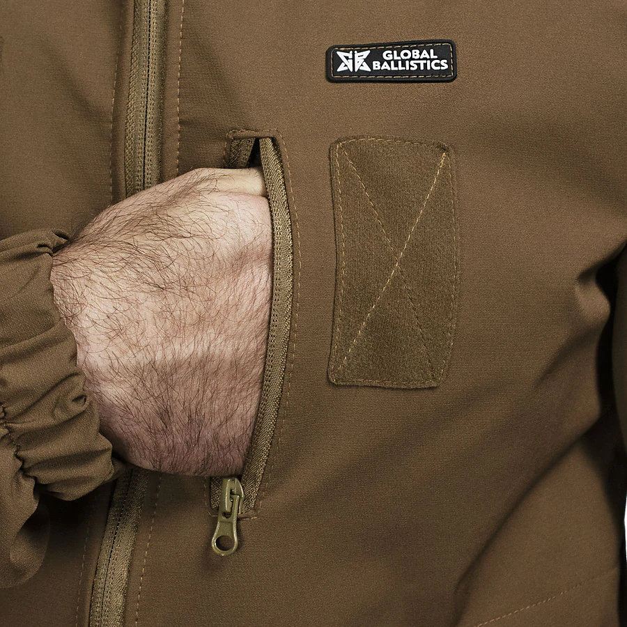 Куртка тактическая Global Ballistics Soft Shell. Койот