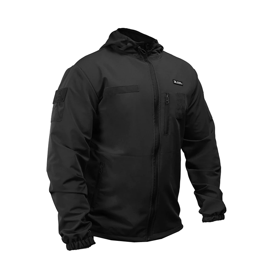 Куртка тактична Global Ballistics Soft Shell. Чорний