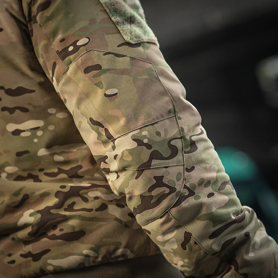 Куртка зимова M-Tac MA-1 Hooded Military Primaloft. Мультикам