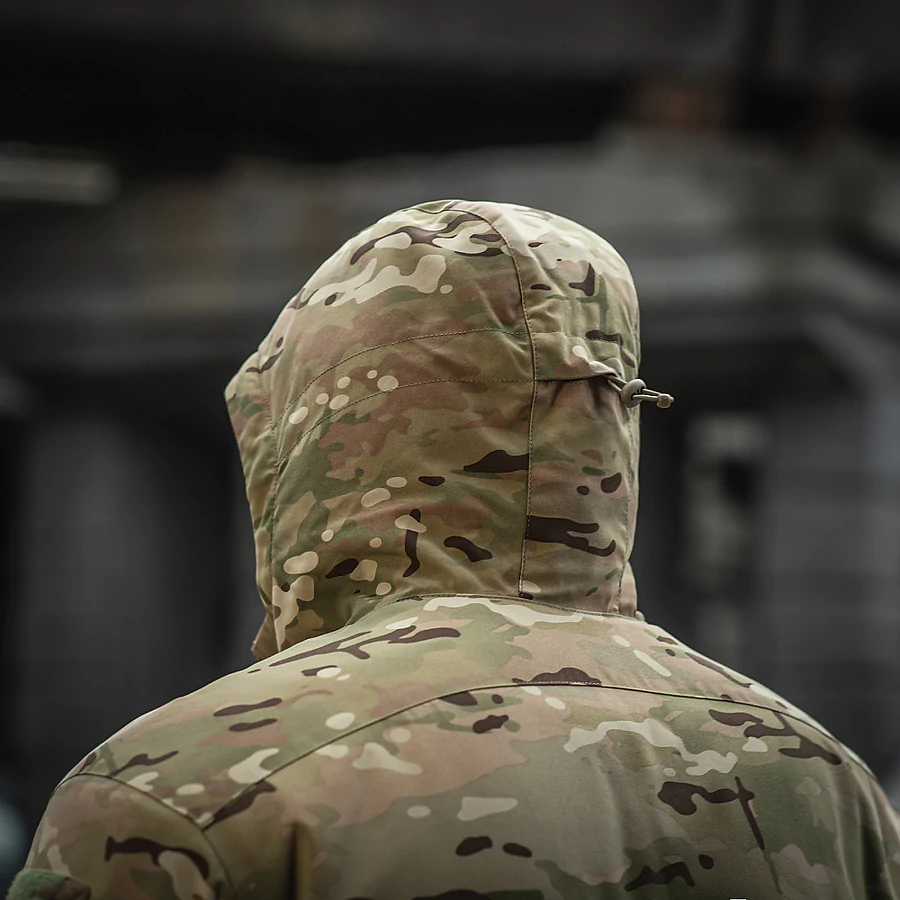 Куртка зимова M-Tac MA-1 Hooded Military Primaloft. Мультикам