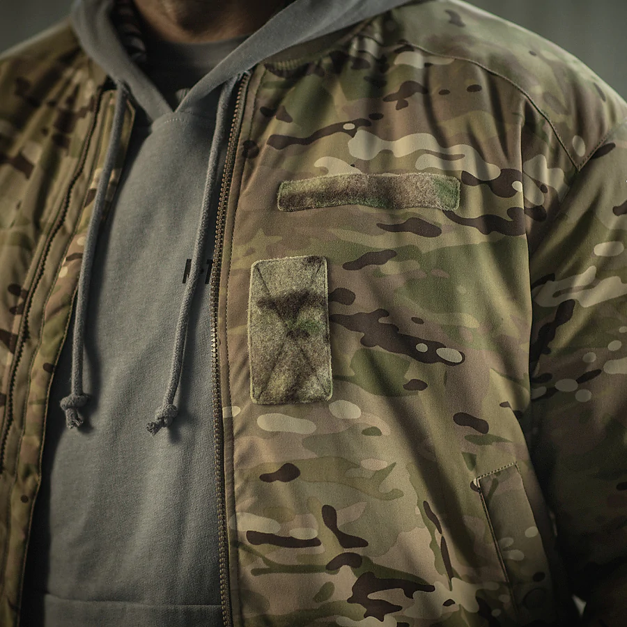 Куртка зимняя M-Tac MA-1 Military Primaloft. Мультикам