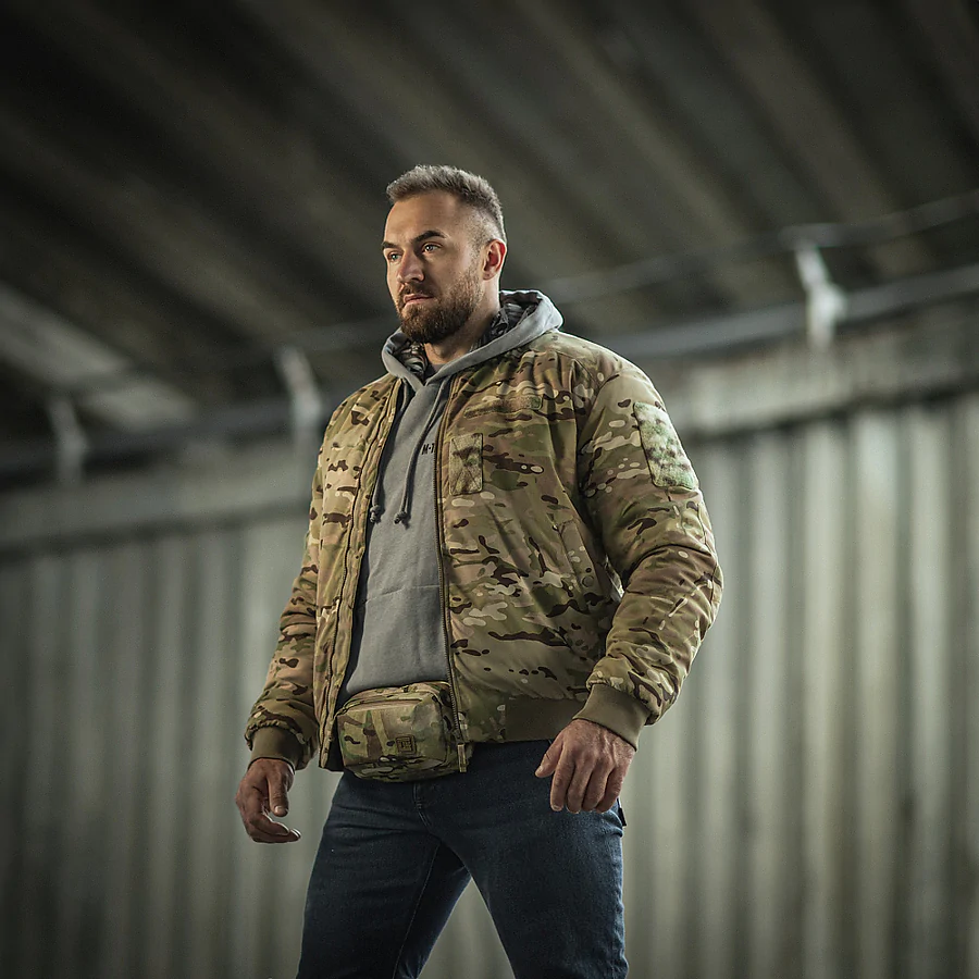 Куртка зимняя M-Tac MA-1 Military Primaloft. Мультикам
