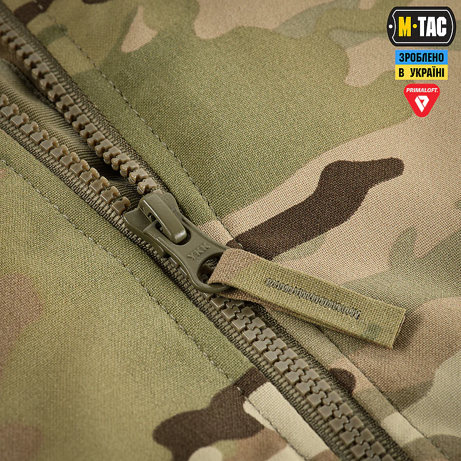 Куртка зимняя M-Tac MA-1 Military Primaloft. Мультикам