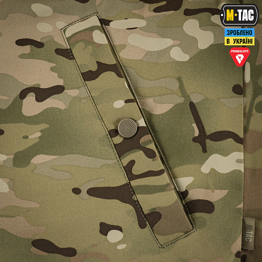 Куртка зимняя M-Tac MA-1 Military Primaloft. Мультикам