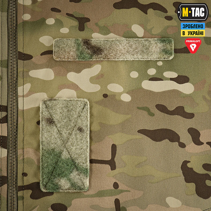 Куртка зимняя M-Tac MA-1 Military Primaloft. Мультикам