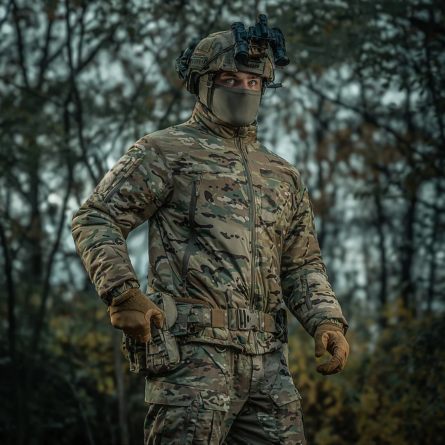 Куртка зимняя M-Tac Alpha Combat Pro Primaloft. Мультикам