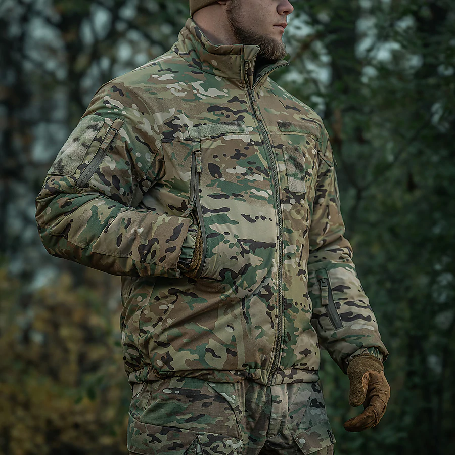 Куртка зимняя M-Tac Alpha Combat Pro Primaloft. Мультикам