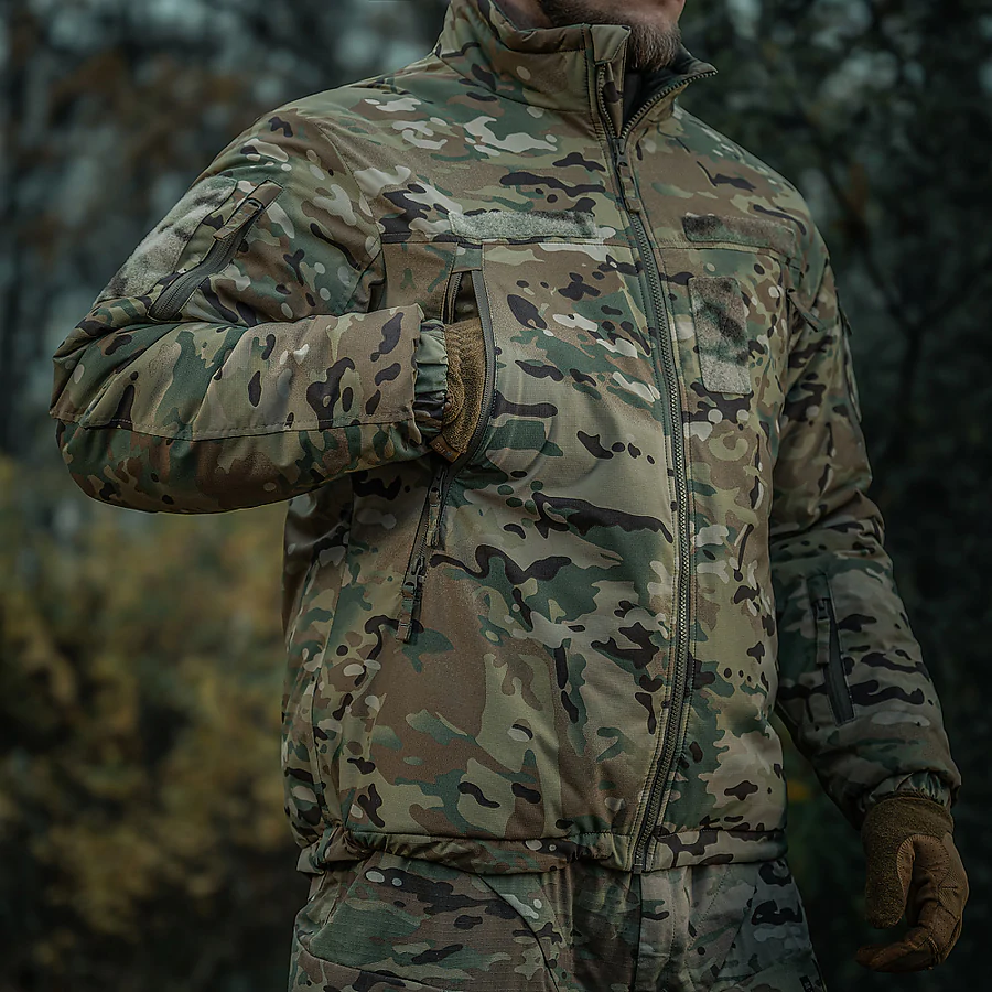 Куртка зимняя M-Tac Alpha Combat Pro Primaloft. Мультикам