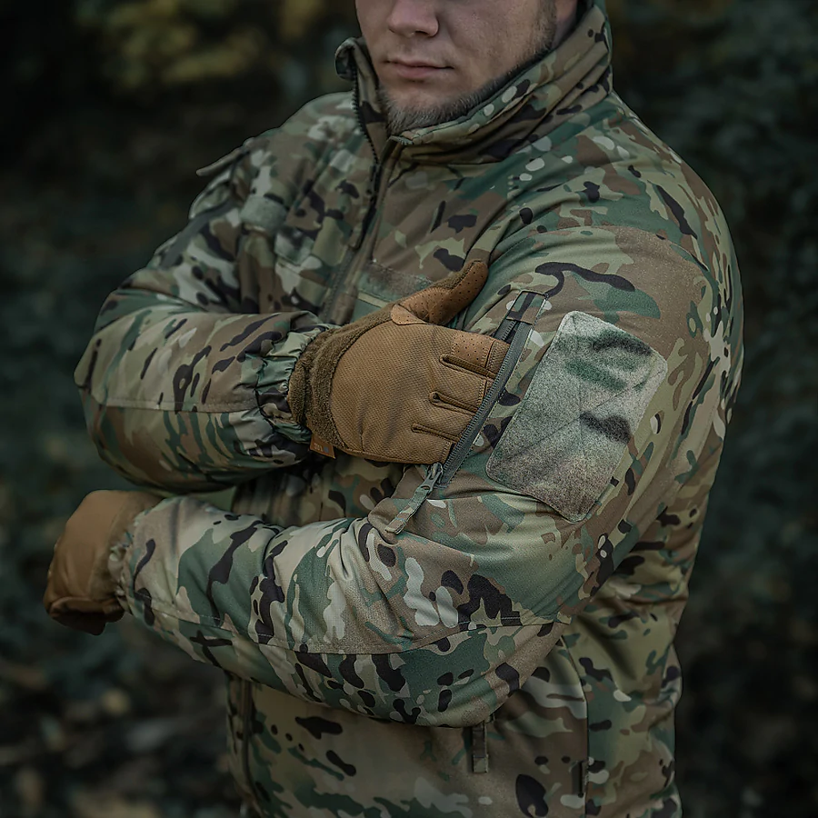 Куртка зимняя M-Tac Alpha Combat Pro Primaloft. Мультикам