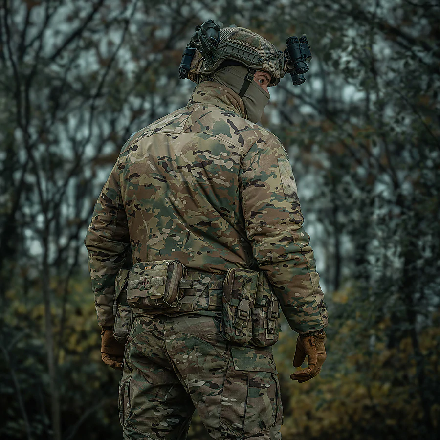 Куртка зимняя M-Tac Alpha Combat Pro Primaloft. Мультикам