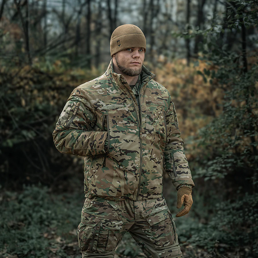 Куртка зимняя M-Tac Alpha Combat Pro Primaloft. Мультикам
