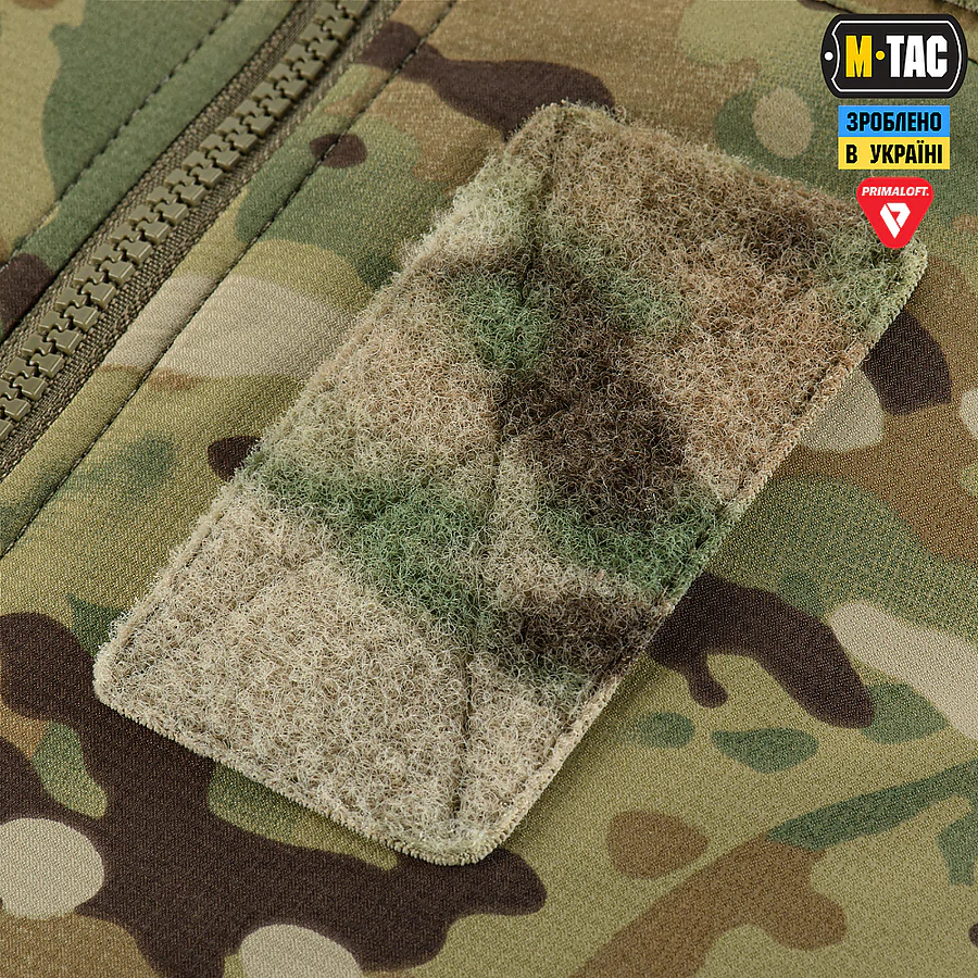 Куртка зимняя M-Tac Alpha Combat Pro Primaloft. Мультикам