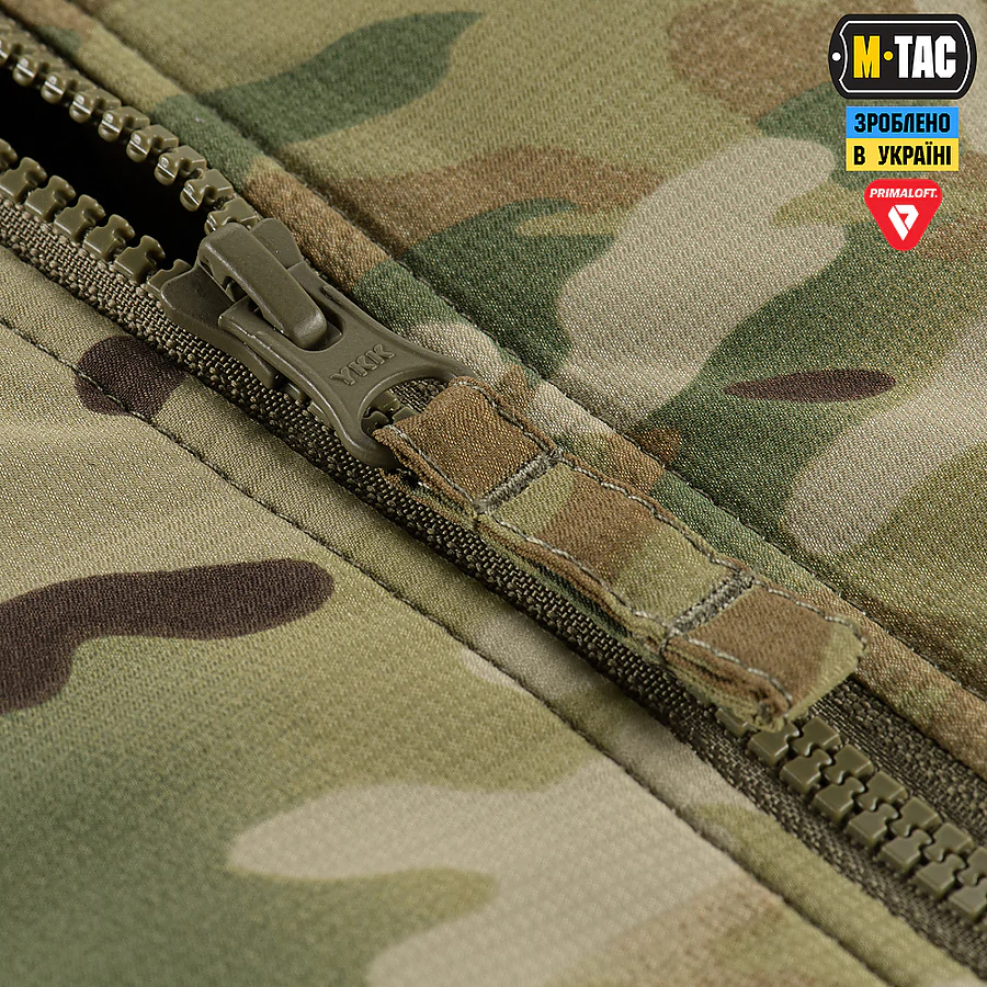 Куртка зимняя M-Tac Alpha Combat Pro Primaloft. Мультикам