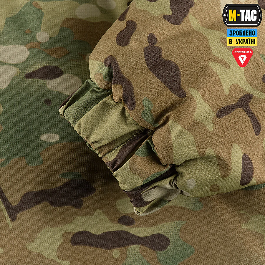 Куртка зимняя M-Tac Alpha Combat Pro Primaloft. Мультикам