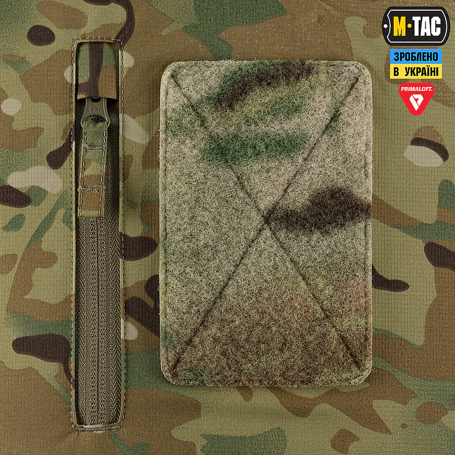 Куртка зимняя M-Tac Alpha Combat Pro Primaloft. Мультикам