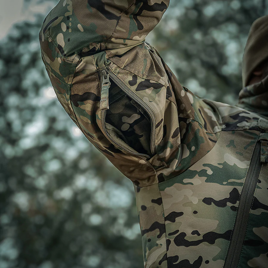 Куртка зимняя M-Tac Alpha Combat Pro Primaloft. Мультикам