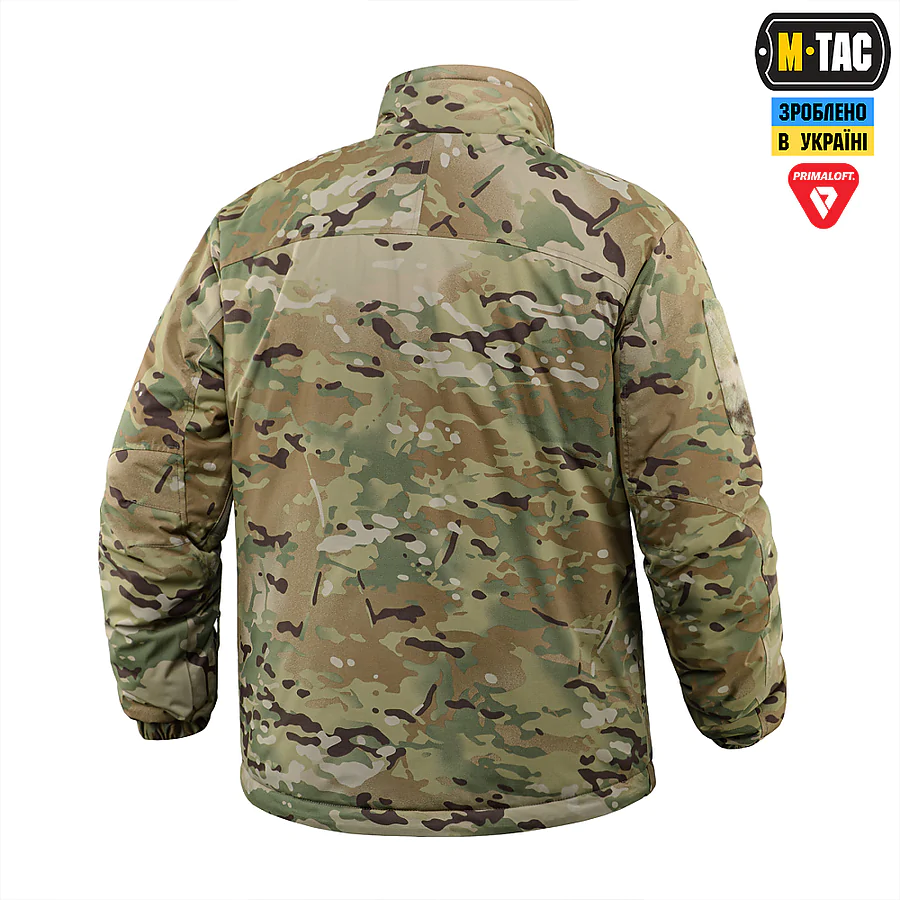 Куртка зимняя M-Tac Alpha Combat Pro Primaloft. Мультикам
