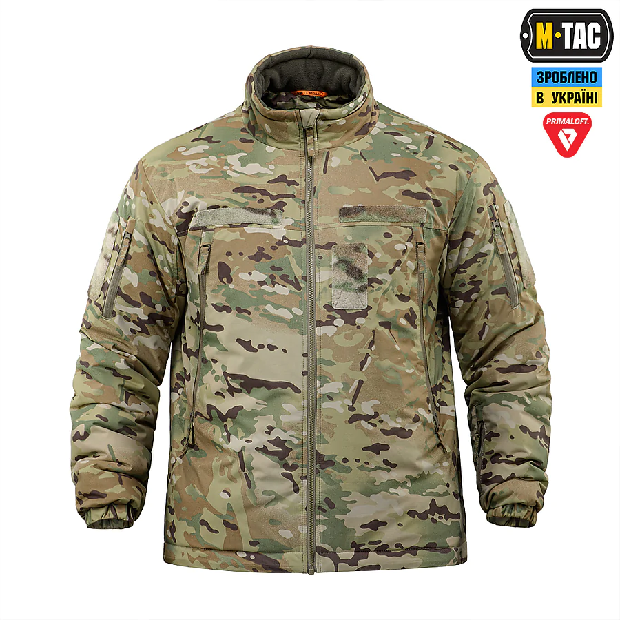 Куртка зимняя M-Tac Alpha Combat Pro Primaloft. Мультикам