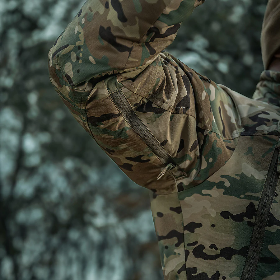 Куртка зимняя M-Tac Alpha Combat Pro Primaloft. Мультикам